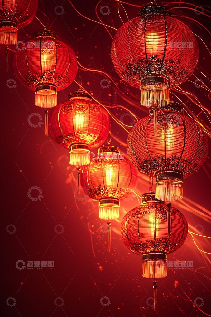 高清大图下载【趣麦麦图】红灯笼