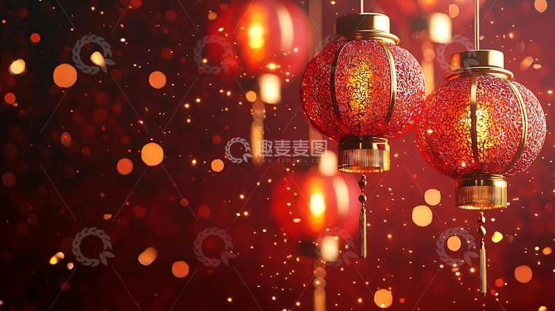 高清大图下载【趣麦麦图】红灯笼