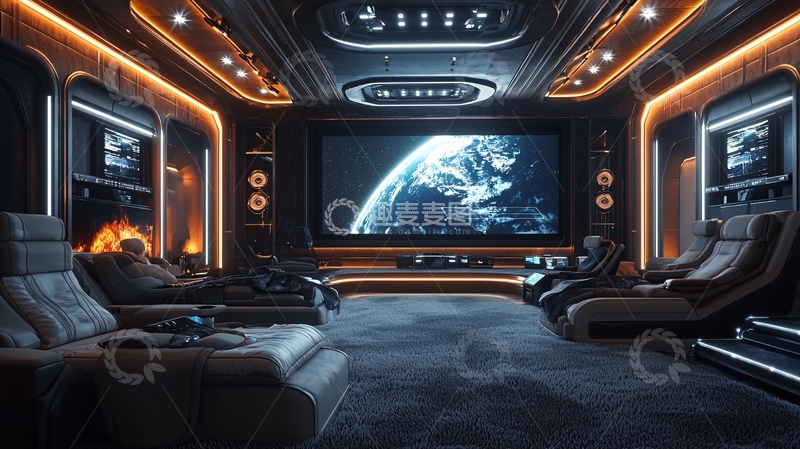 高清大图下载【趣麦麦图】高端私人影院