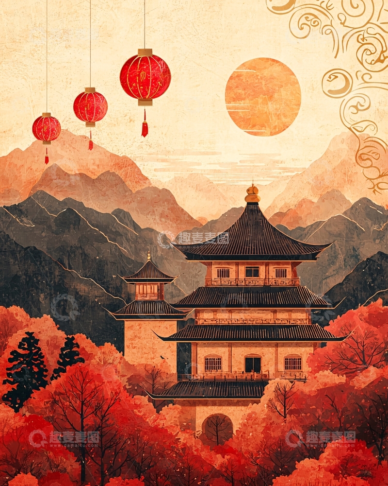 高清大图下载【趣麦麦图】中国风