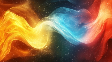 火焰与冰霜的梦幻交融