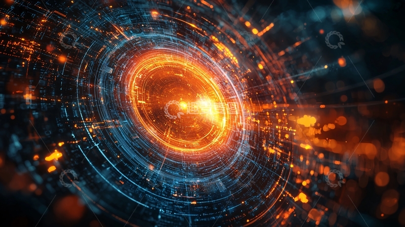 高清大图下载【趣麦麦图】科技感炫酷能量核心