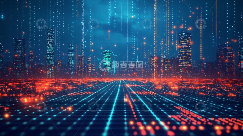 高清大图下载【趣麦麦图】未来科技城市104
