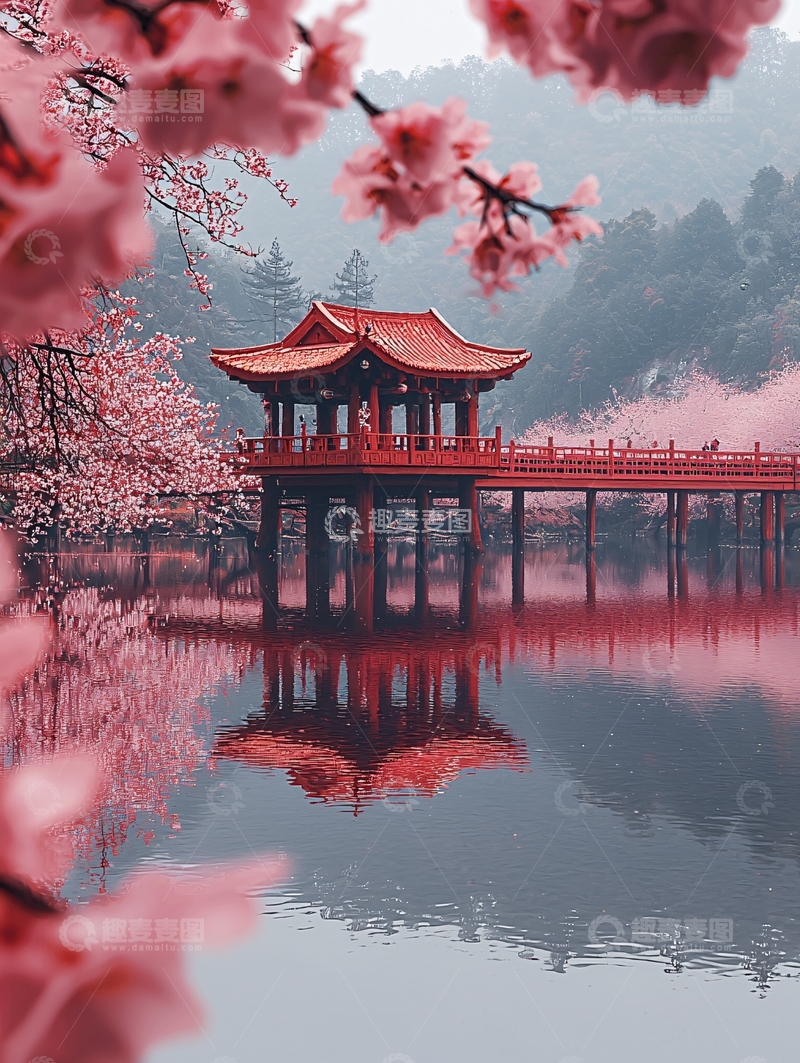 高清大图下载【趣麦麦图】樱花16