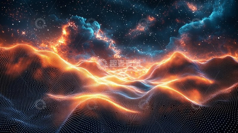 高清大图下载【趣麦麦图】奇幻星球