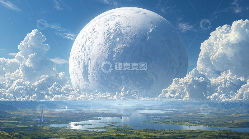 高清大图下载【趣麦麦图】梦幻星球