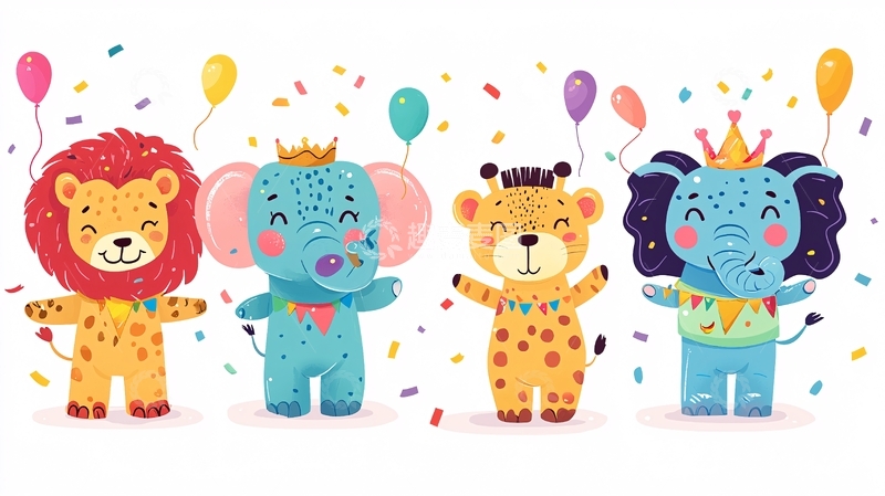 高清大图下载【趣麦麦图】卡通动物