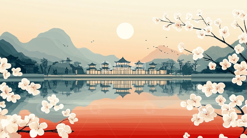 高清大图下载【趣麦麦图】水墨江南