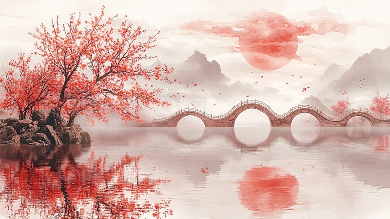 高清大图下载【趣麦麦图】水墨画