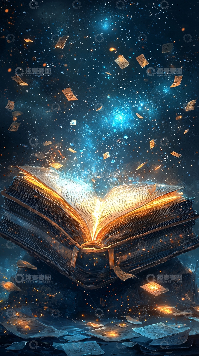 高清大图下载【趣麦麦图】魔法书