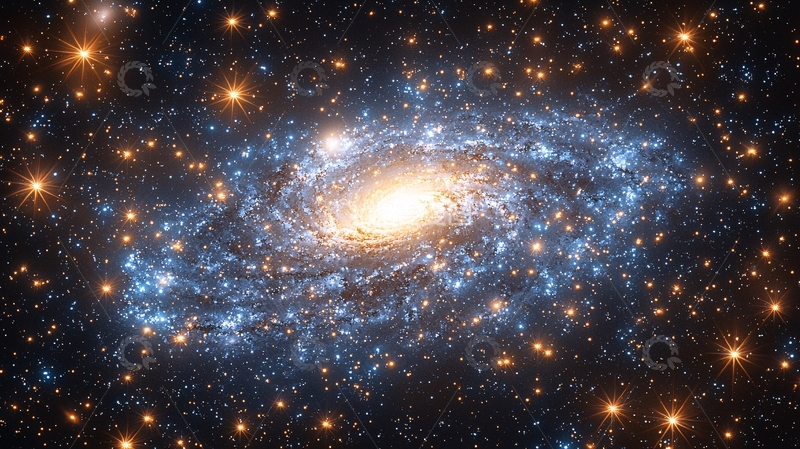 高清大图下载【趣麦麦图】宇宙螺旋星系