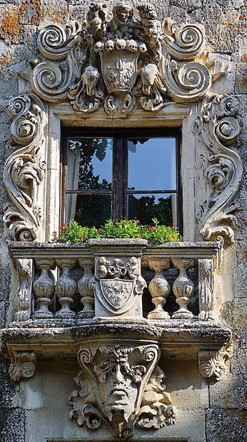 巴洛克风格窗户