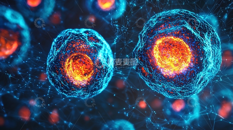 高清大图下载【趣麦麦图】细胞显微图像