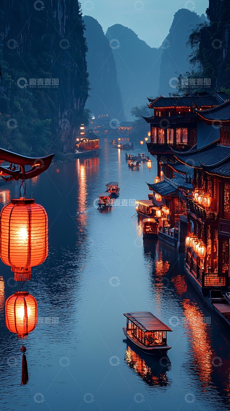 高清大图下载【趣麦麦图】夜景