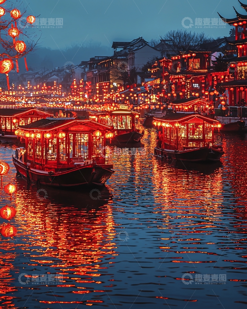 高清大图下载【趣麦麦图】夜景