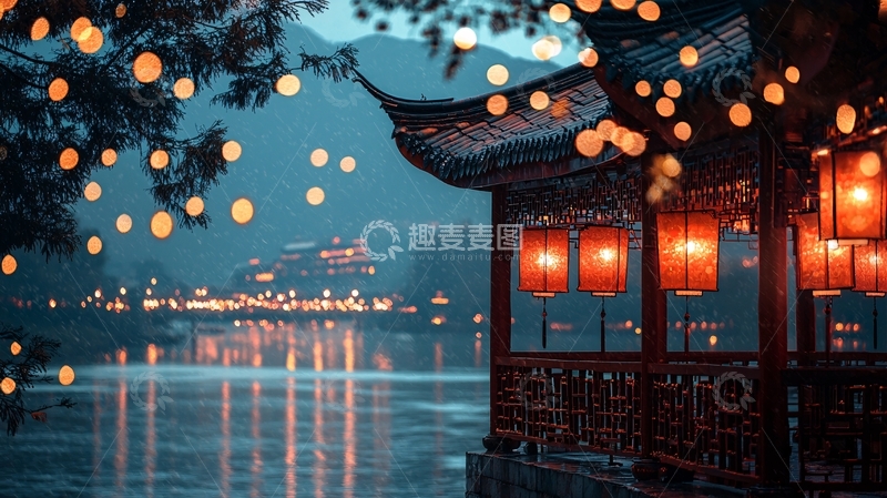 高清大图下载【趣麦麦图】夜景