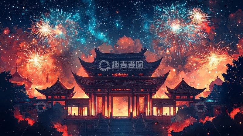 高清大图下载【趣麦麦图】中式建筑