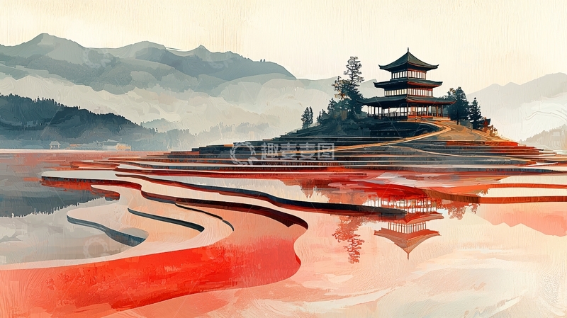 高清大图下载【趣麦麦图】水墨画