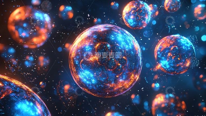 高清大图下载【趣麦麦图】宇宙能量球