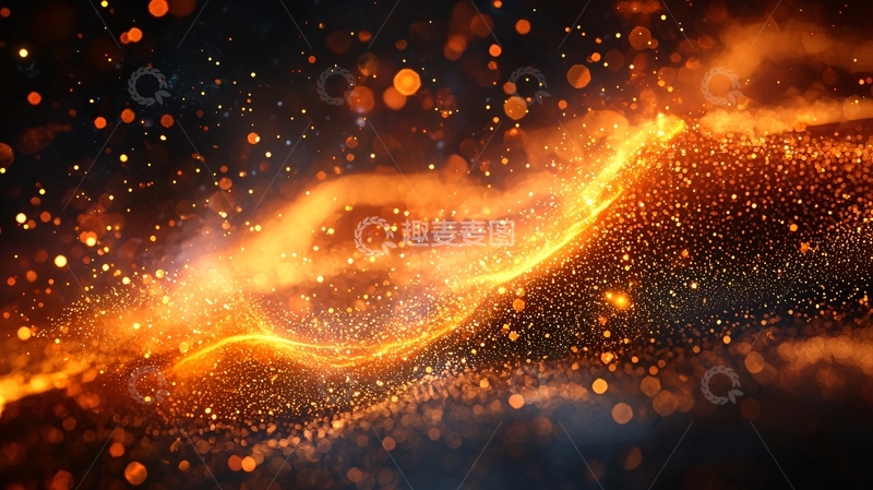 高清大图下载【趣麦麦图】火焰粒子
