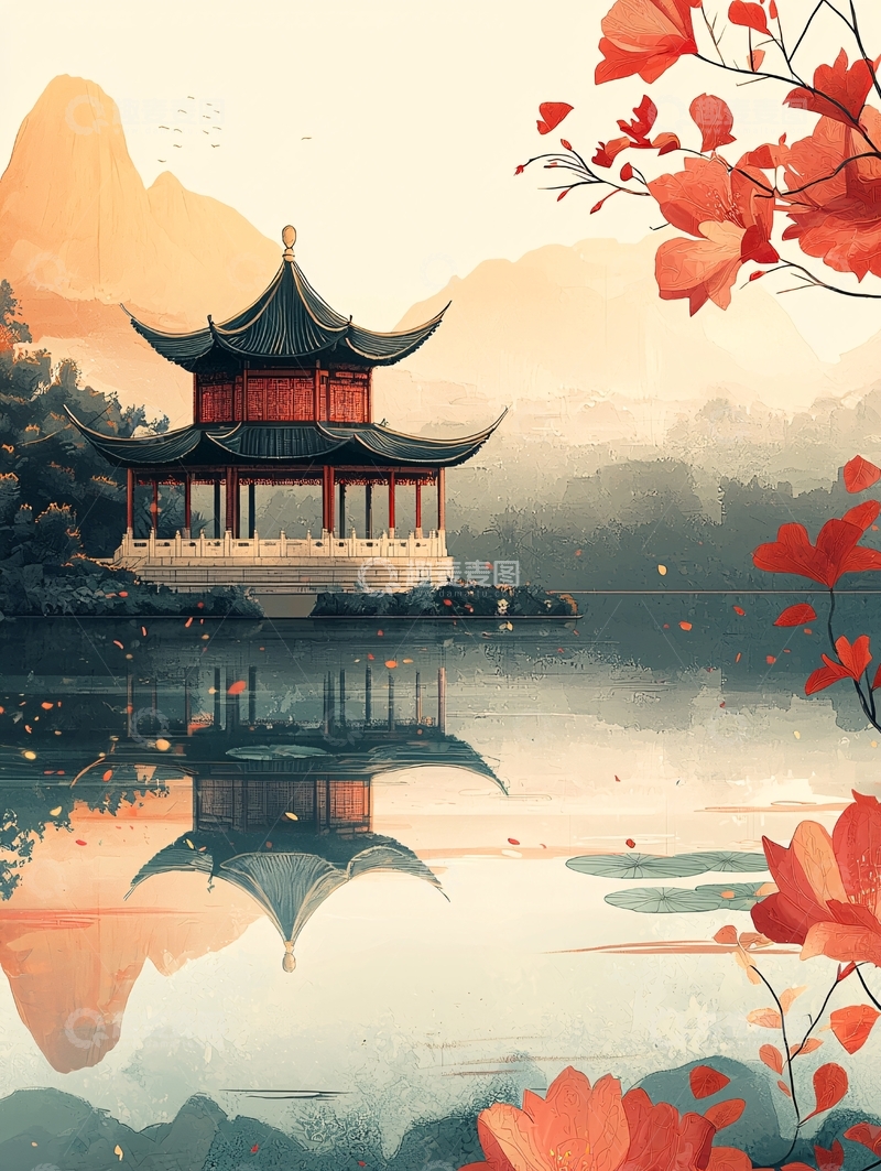 高清大图下载【趣麦麦图】水墨江南