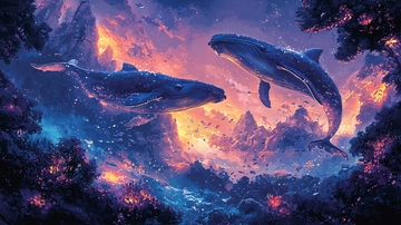 梦幻鲸鱼