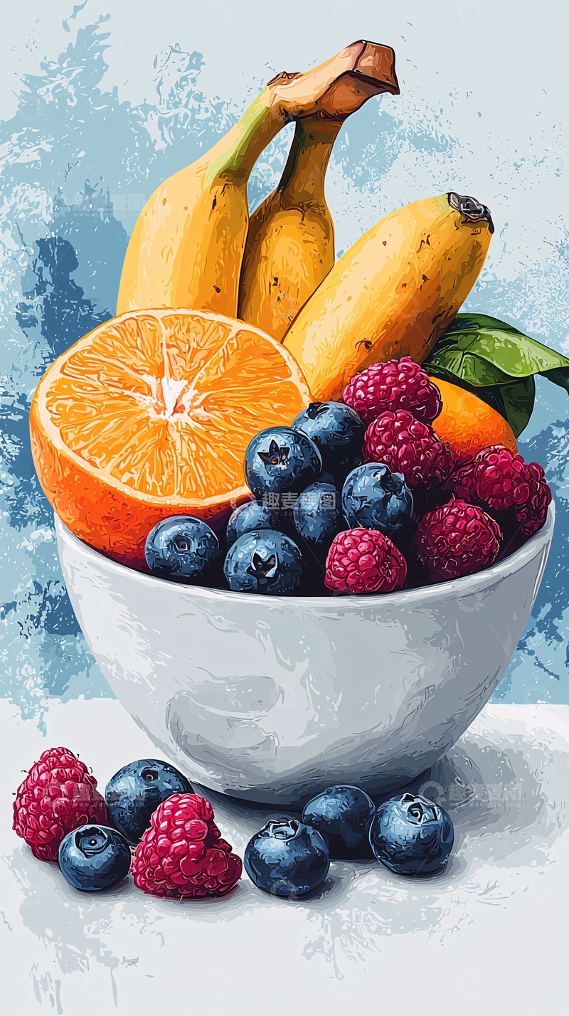 高清大图下载【趣麦麦图】水果碗