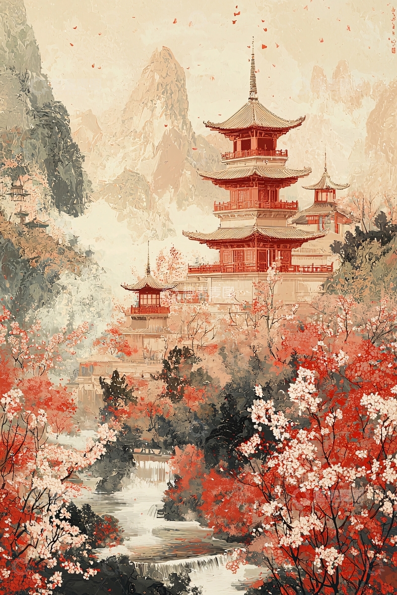 高清大图下载【趣麦麦图】水墨画