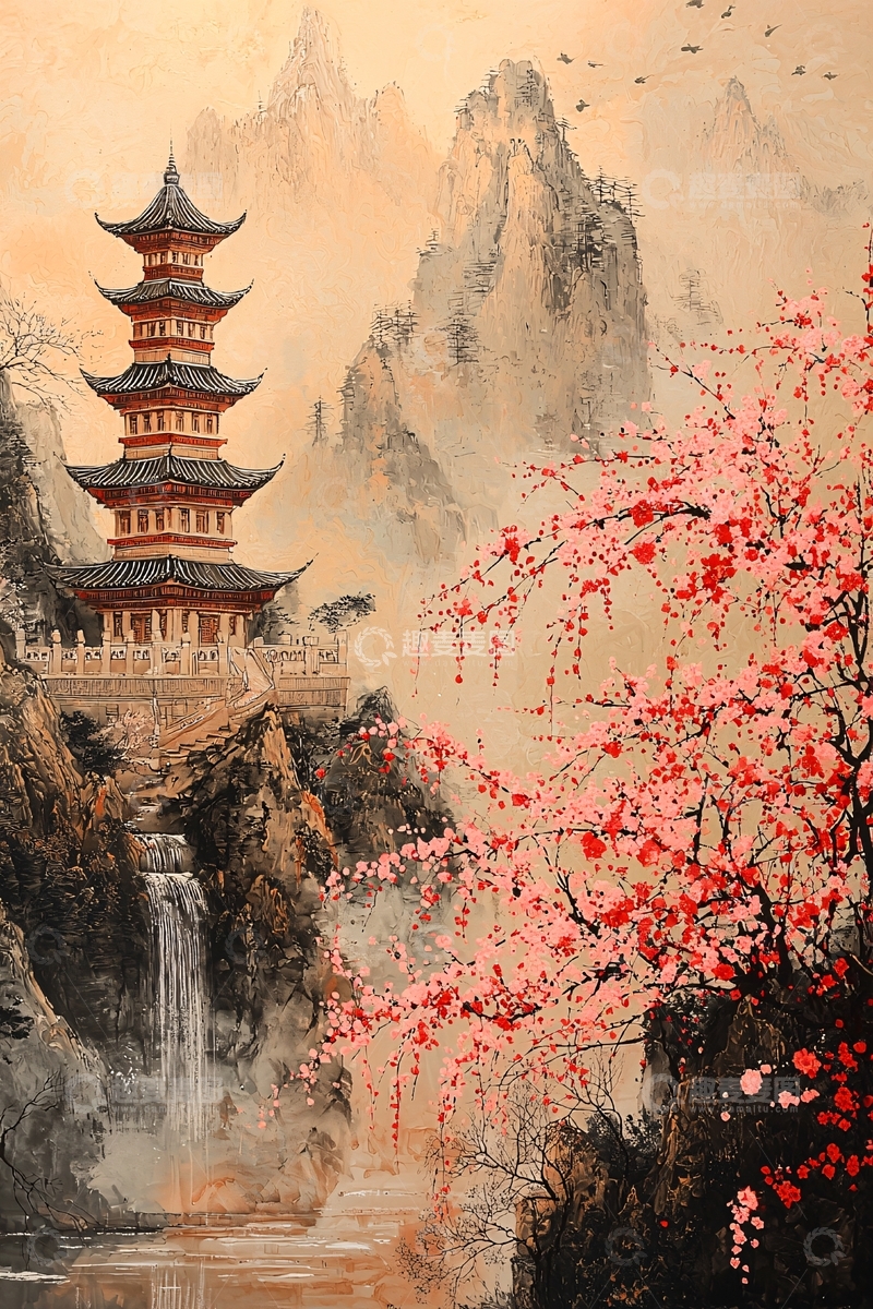 高清大图下载【趣麦麦图】水墨画