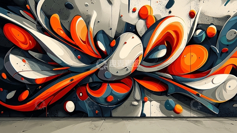 高清大图下载【趣麦麦图】抽象涂鸦艺术