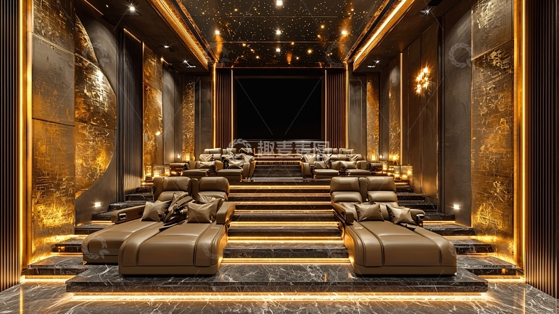 高清大图下载【趣麦麦图】奢华私人影院