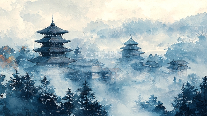 高清大图下载【趣麦麦图】水墨画