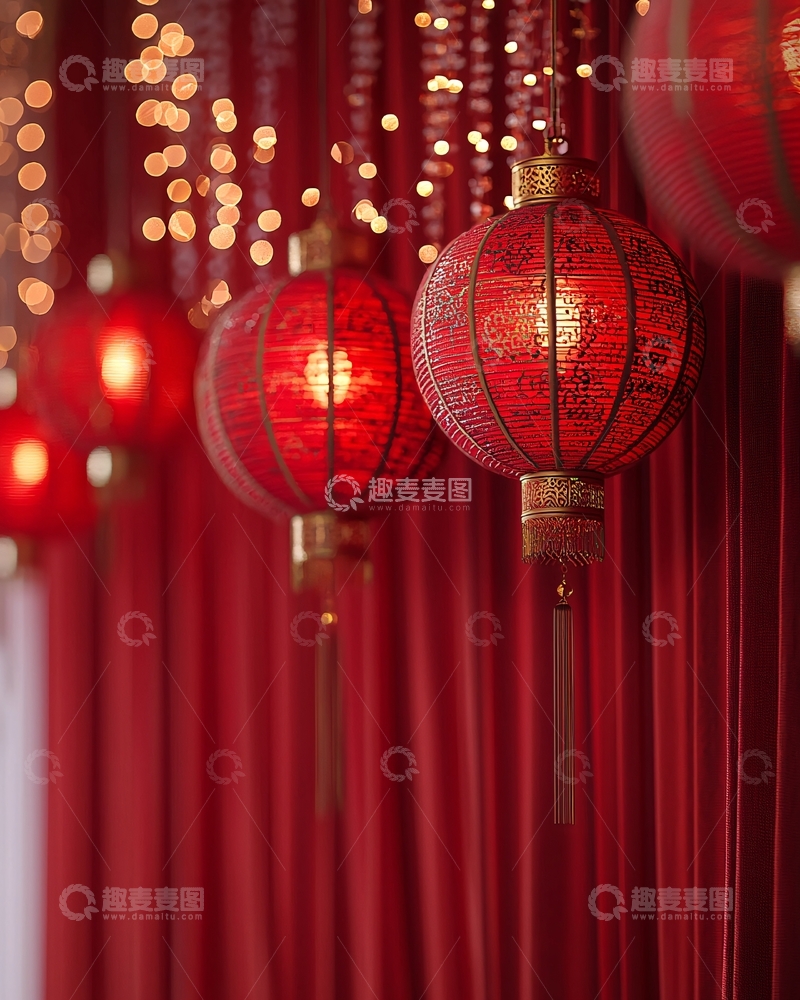 高清大图下载【趣麦麦图】红灯笼
