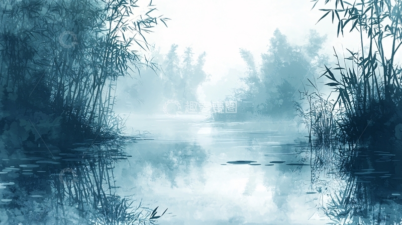 高清大图下载【趣麦麦图】水墨画