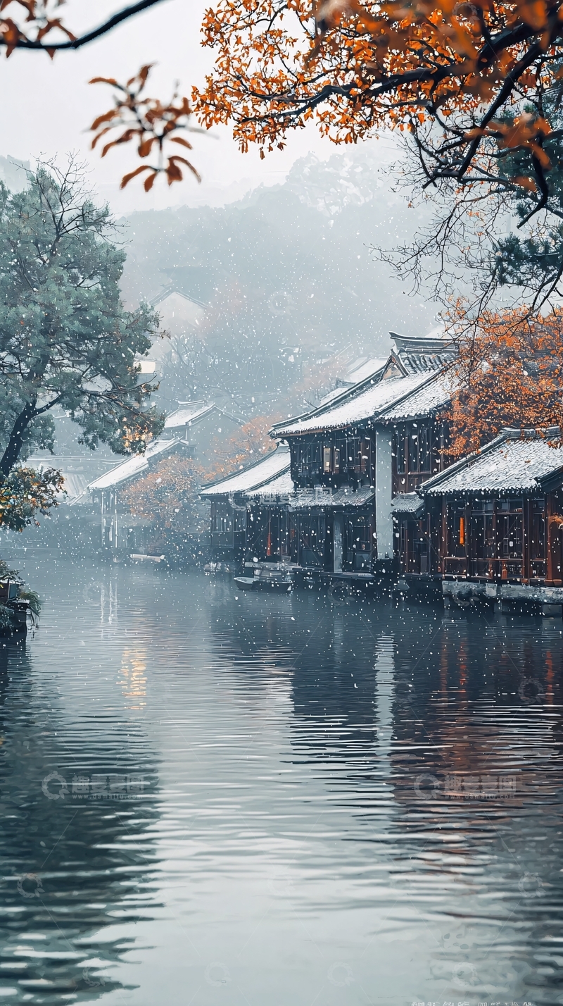 高清大图下载【趣麦麦图】水墨江南