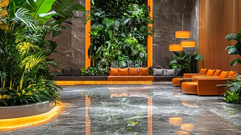 高清大图下载【趣麦麦图】室内绿植空间设计