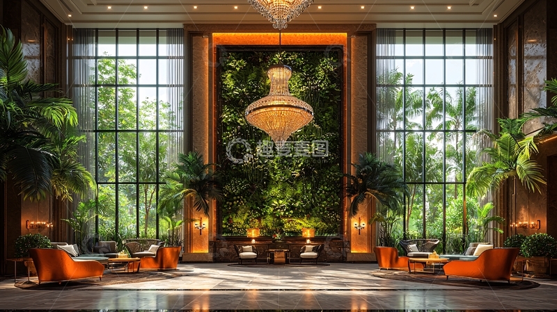 高清大图下载【趣麦麦图】豪华酒店大堂