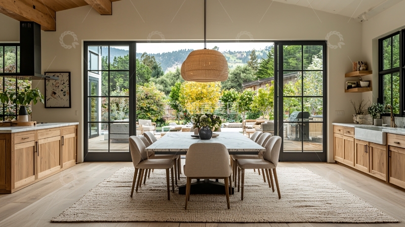 高清大图下载【趣麦麦图】现代简约餐厅设计