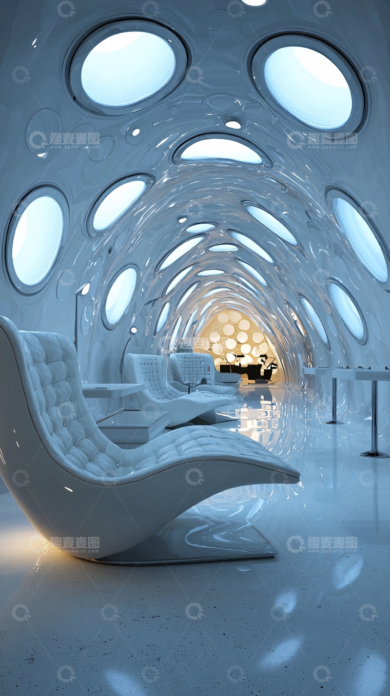 高清大图下载【趣麦麦图】未来感空间设计