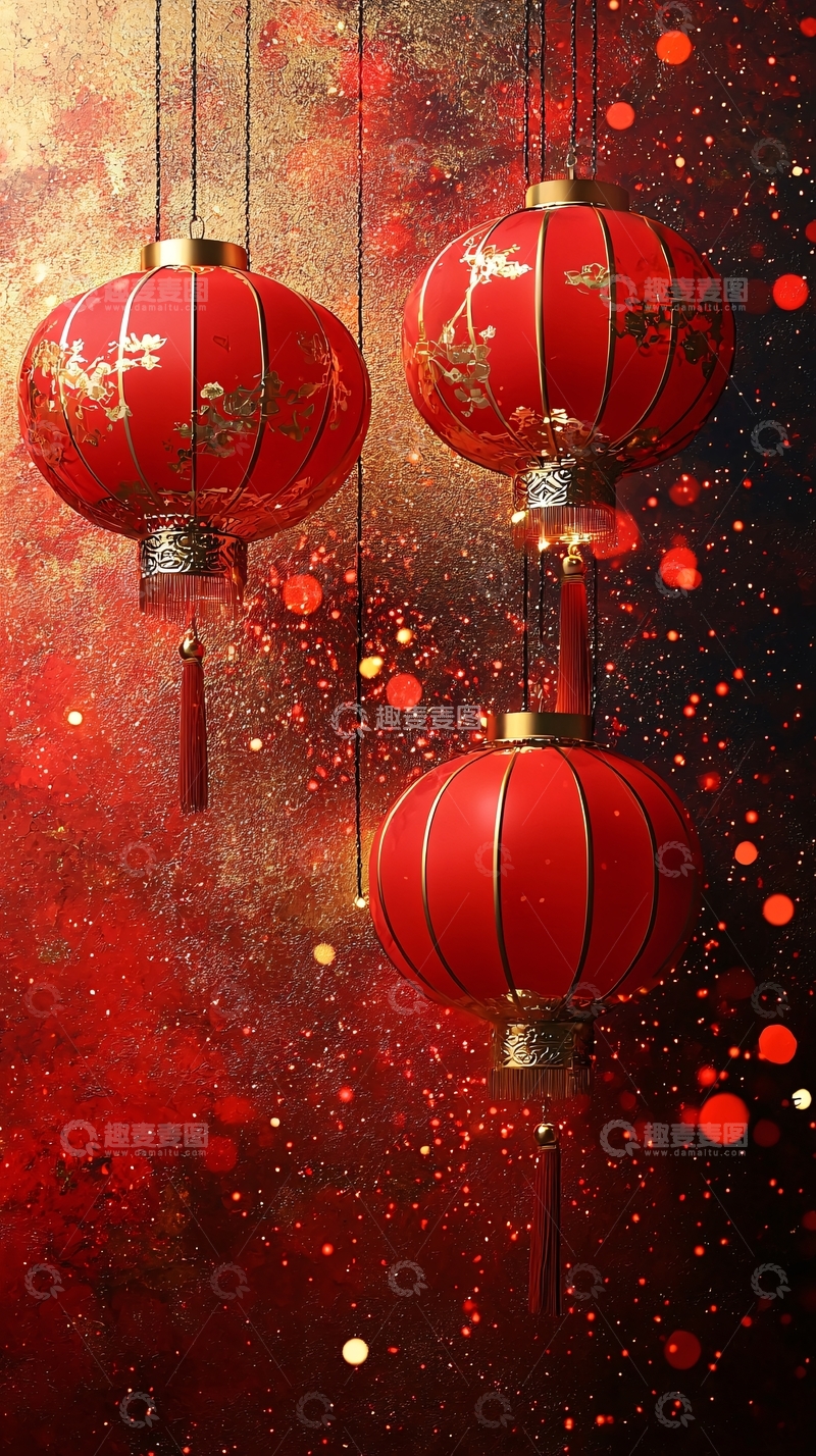 高清大图下载【趣麦麦图】红灯笼