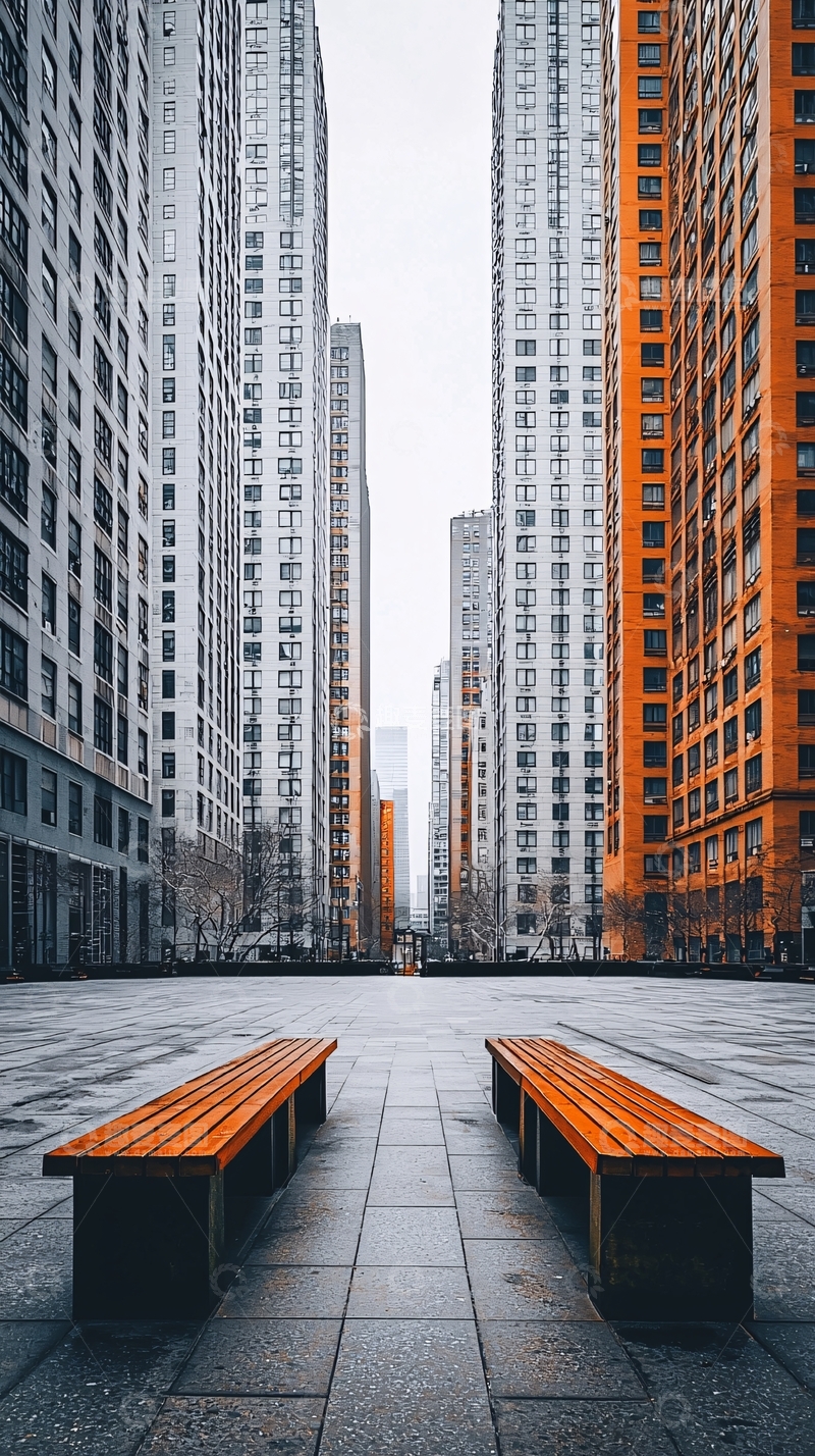 高清大图下载【趣麦麦图】城市街景