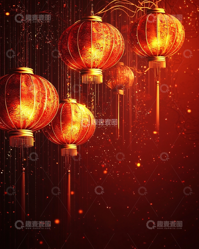 高清大图下载【趣麦麦图】红灯笼