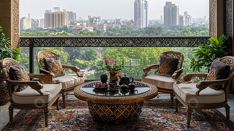 高清大图下载【趣麦麦图】阳台景观