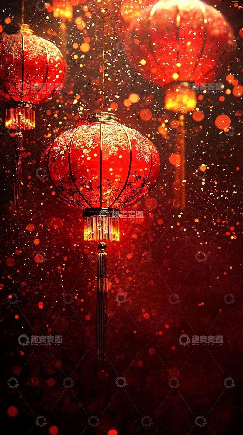 高清大图下载【趣麦麦图】红灯笼