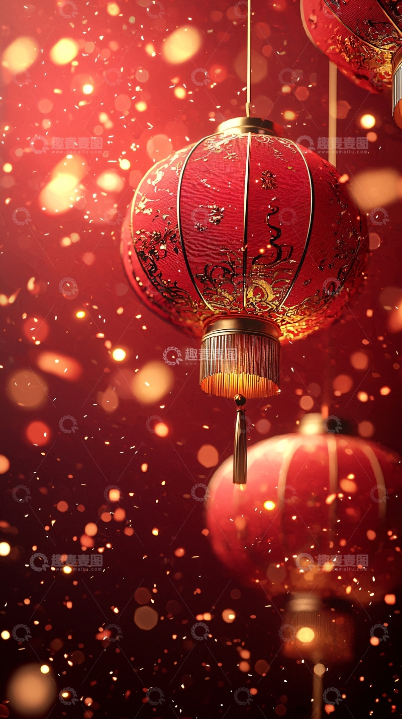 高清大图下载【趣麦麦图】红灯笼