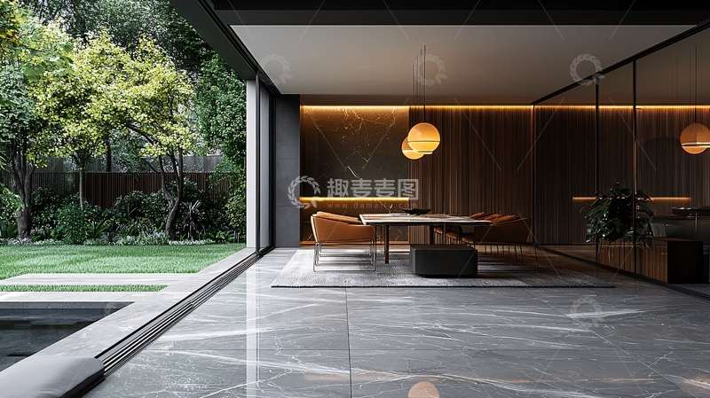高清大图下载【趣麦麦图】现代极简风室内设计
