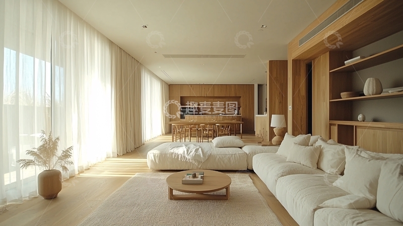 高清大图下载【趣麦麦图】极简轻奢风客厅装修