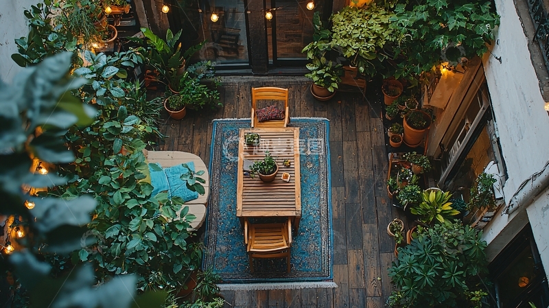 高清大图下载【趣麦麦图】室内庭院