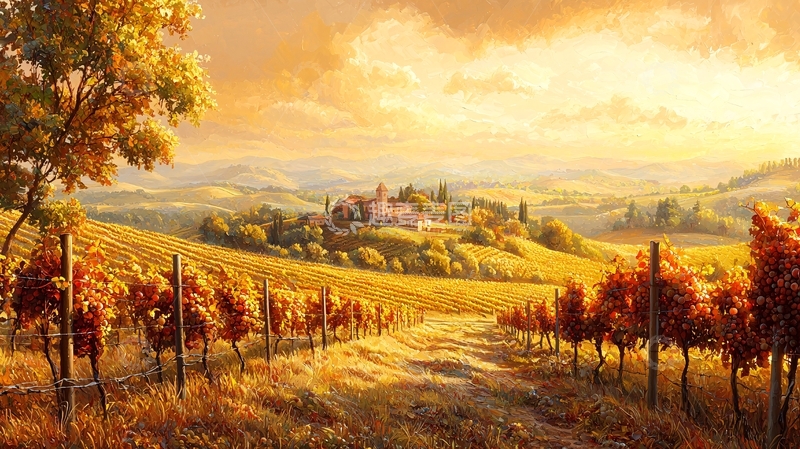 高清大图下载【趣麦麦图】秋日田园风光43