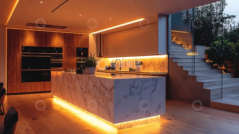 高清大图下载【趣麦麦图】现代风格厨房